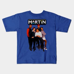 Vintage 90s Martin Tv Show Kids T-Shirt